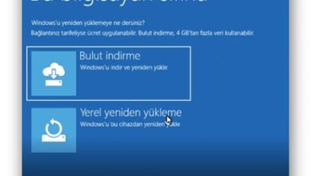 Windows 10’da Şifre Sıfırlama Nasıl Yapılır?